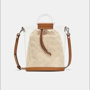 Zara Vinyl Tote Bag